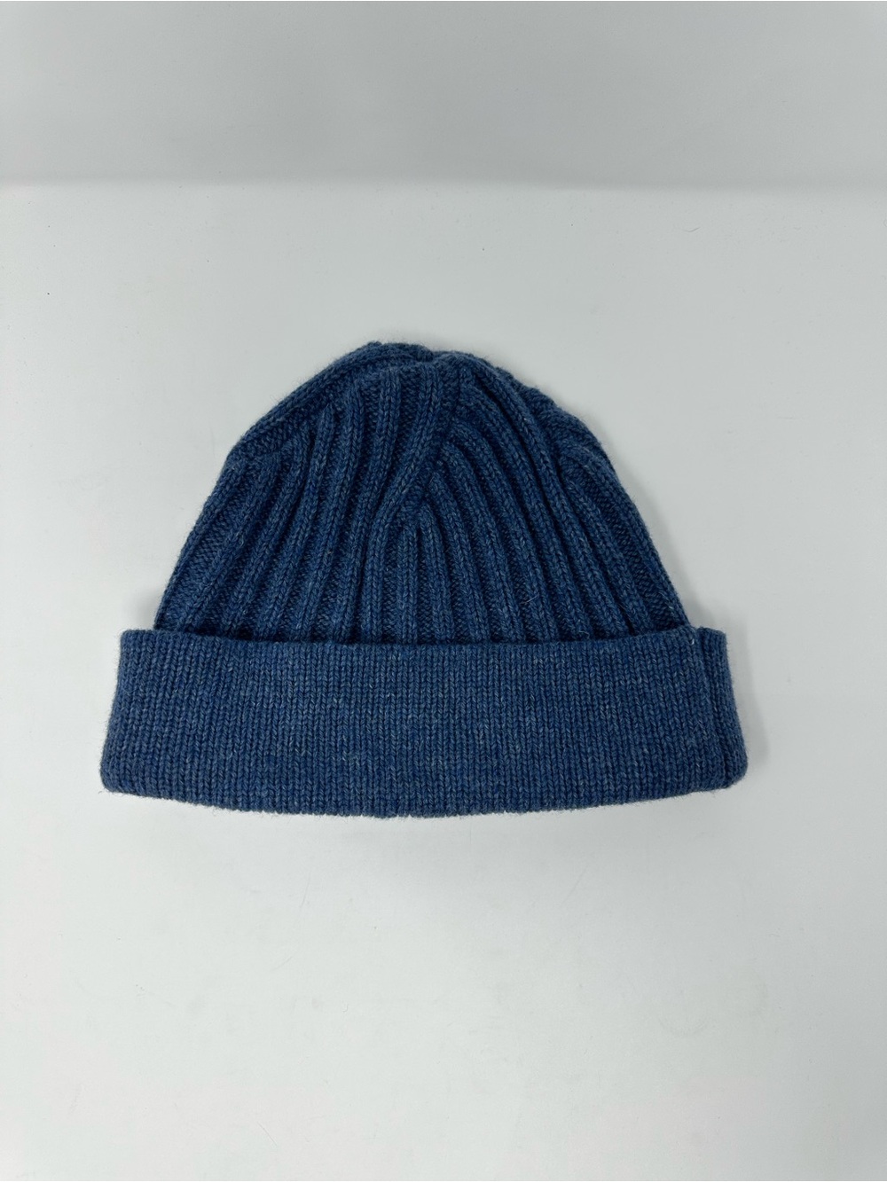 Jack Spade Classic Ribbed Knit Beanie Blue